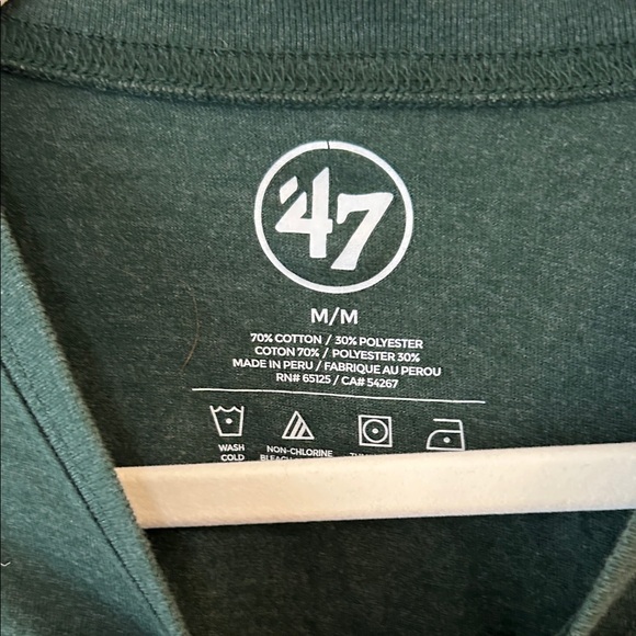 47 Baylor Green Short Sleeve Tee size medium New! - Picture 2 of 4